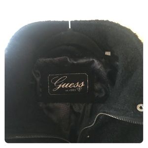 Guess Black Winter Coat